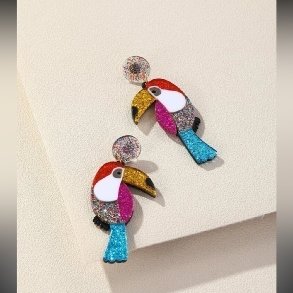 Toucan Earrings